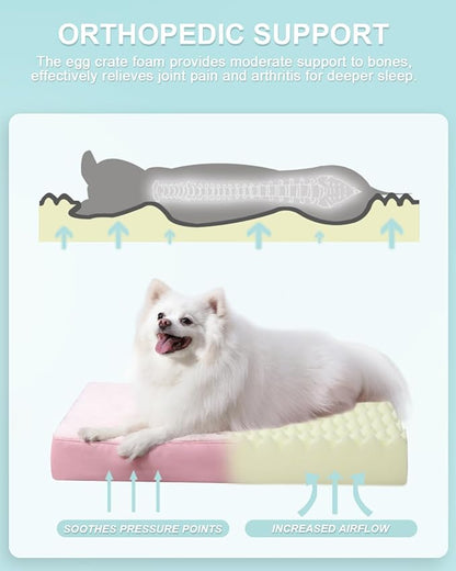 KSIIA Orthopedic Dog Bed Waterproof Pet Bed - Image 2