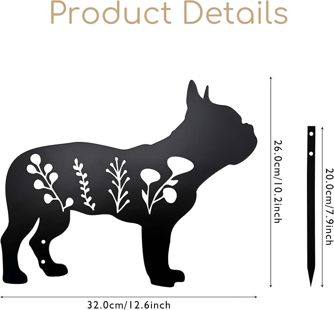 Dog Garden Stake - Image 2