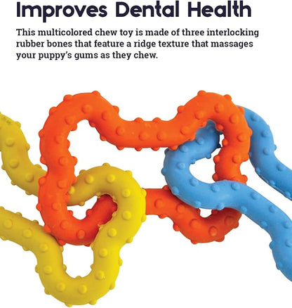 Petstages Mini Bone Tug Puppy Chew Toy - Image 4