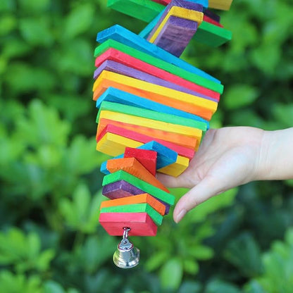 Bird Chewing Toy Large Medium Parrot Cage Bite Toys African Grey Macaws - Image 5
