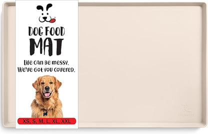 DogBuddy Dog Food Mat – Waterproof Dog Bowl Mat by DogBuddy
