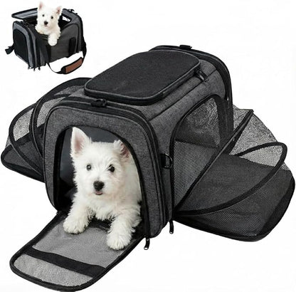 Soft Sided Pet Carrier for Small Dogs & Cats up to 9 Lbs by Unknown