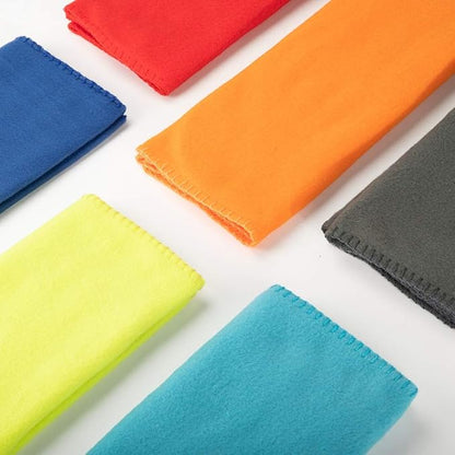 Fleece Blanket Bulk Pack of 6 Cozy Fleece Throw Blankets 50x60 Warm Soft - Image 4