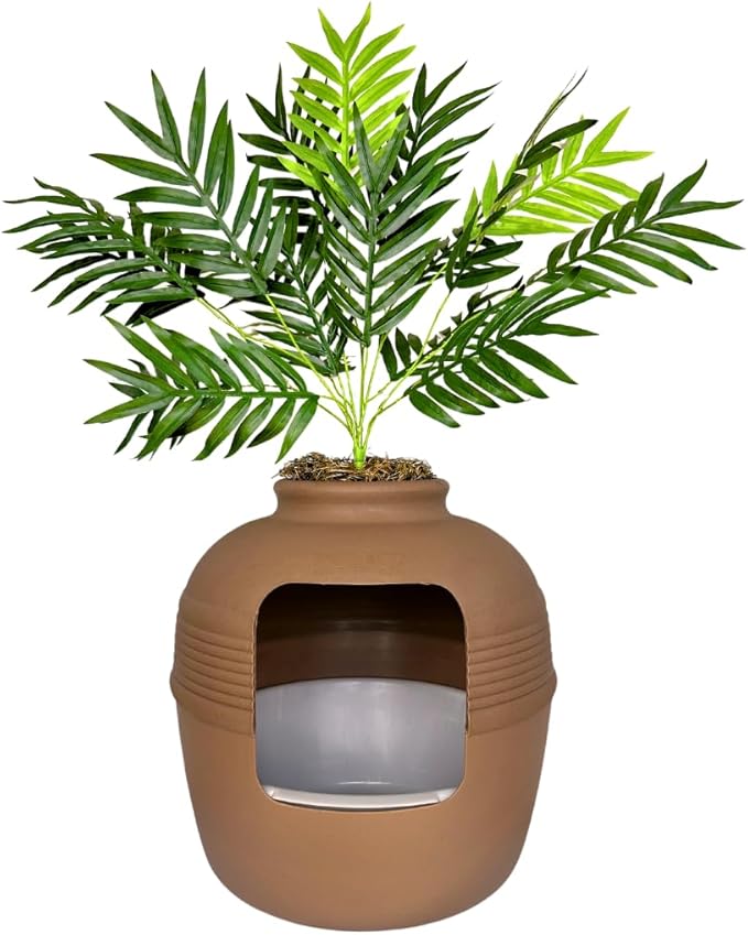 Good Pet Stuff Hidden Litter Box Planter, Decorative Cat Litter Enclosure by TheGoodPetStuffCompany