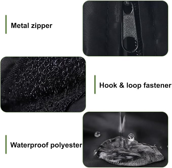 DONGKER Bird Cage Cover, Waterproof Bird Black-Out Cover Breathable - Image 2