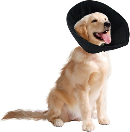 Adjustable Dog Cat Cone, Soft Recovery Cat Cone Collar, Dog Protective Collar by WZPET