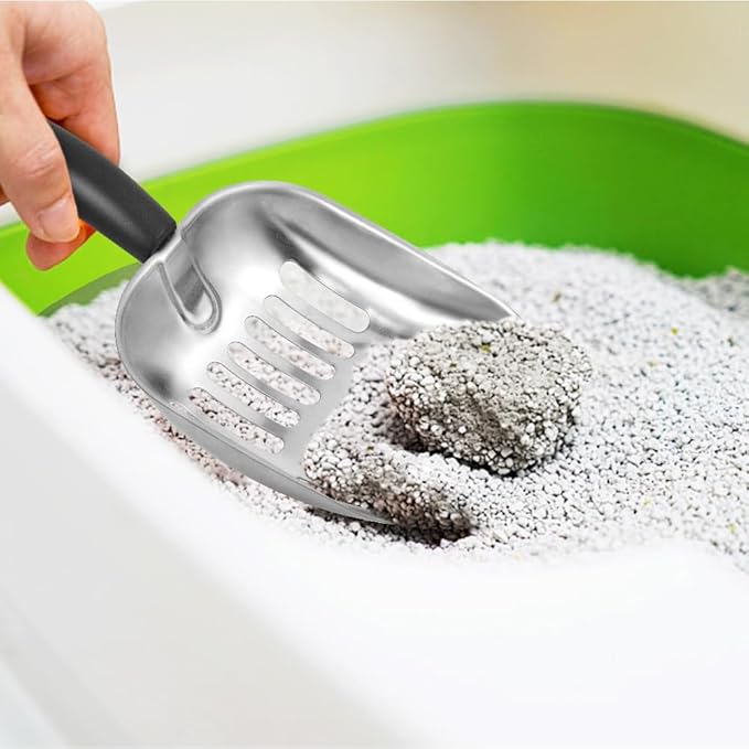 Cat Litter Scoop -Metal Cat Litter Scoop-Sturdy Mesh Scooper - Image 8