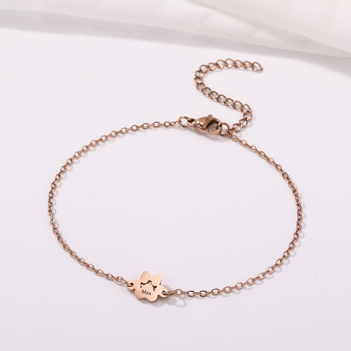 MeMeDIY Personalized Paw Print Bracelet - Image 2