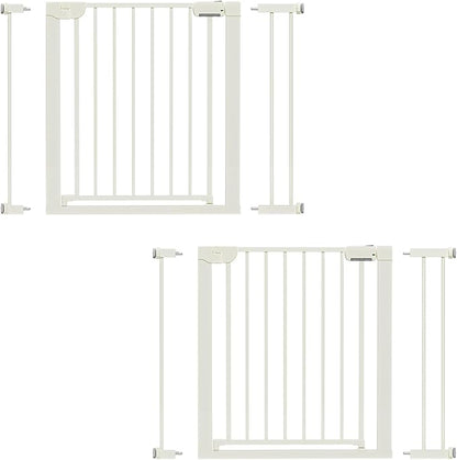 29.5-40.6" Magnetic Baby Gate for Stairs, Baby Safety Essentials, Auto Close by Mutak
