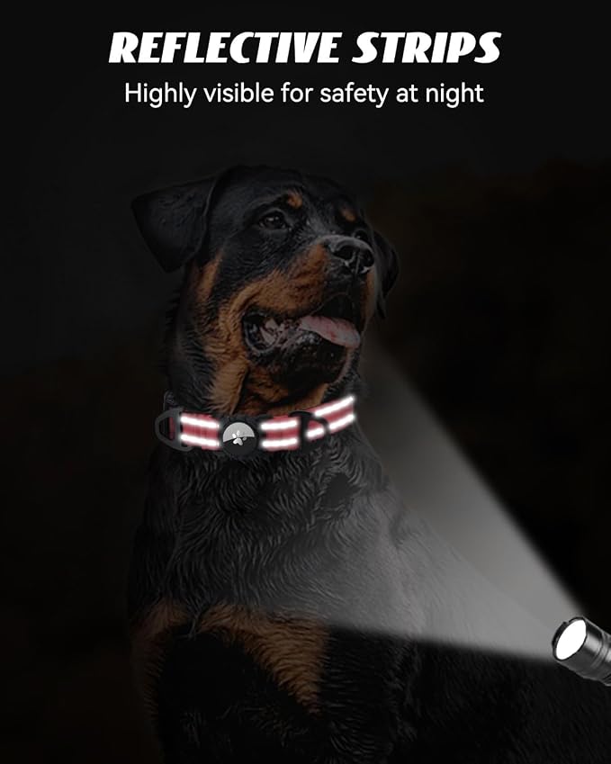 Joytale Airtag Dog Collar, Reflective Pet Collar - Image 5