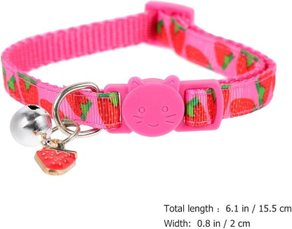 Mipcase Strawberry Printing Cat Collar - Image 8