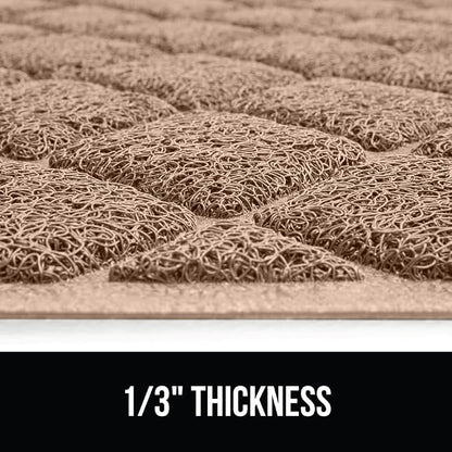 GORILLA GRIP Cat Litter Box Mat, Water Resistant, US Designed Kitty Litter - Image 9