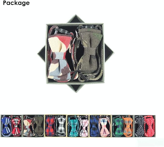 Cat Collar Bowtie with Bell, Quick Release Buckle Safety and Durable Kitties - Image 2