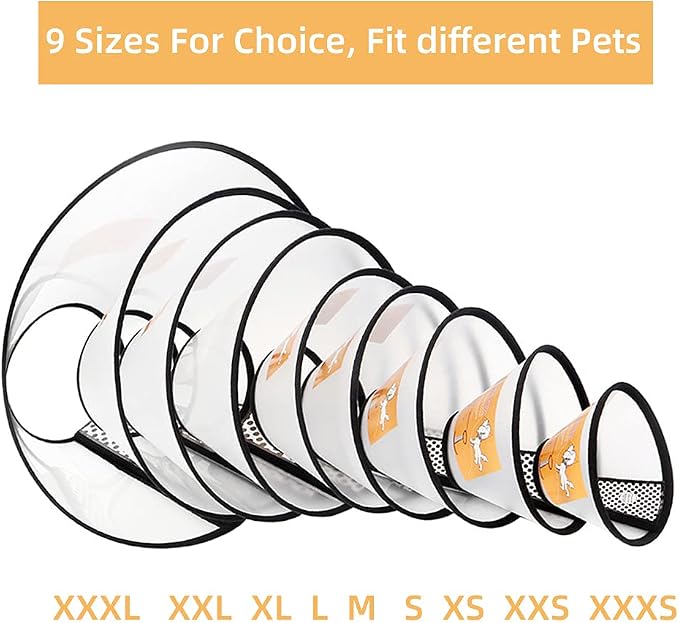 Plastic Pet Recovery Collars & Cones - Image 2