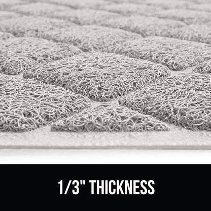 GORILLA GRIP Cat Litter Box Mat, Water Resistant, US Designed Kitty Litter - Image 9