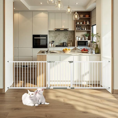 Extra Long Baby Gate Extra Wide, Large Dog Gate Indoor, Child Proof Gate by Unknown