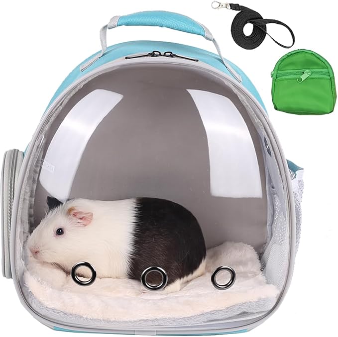 Portable Small Animal Backpack Travel Breathable Pet Carrier Bag Cages by LightUpYourPetsLife