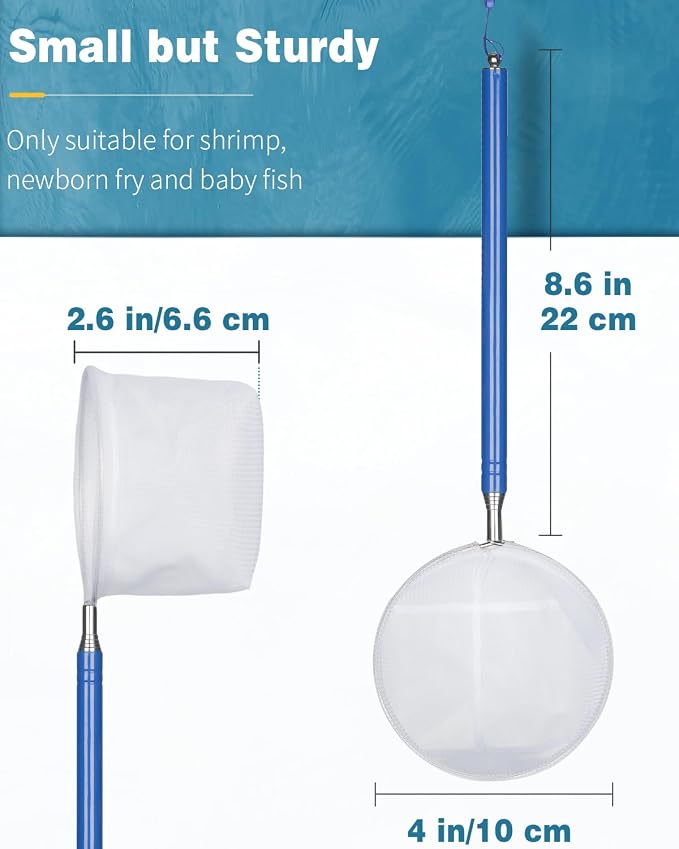 Pawfly Aquarium Shrimp Net 4 Inch - Image 4