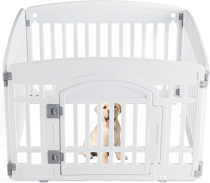 Sweetcrispy Plastic Dog Playpen by Sweetcrispy