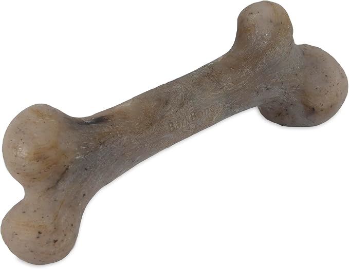 Pet Qwerks Dinosaur BarkBone, Nylon Dog Bone by PetQwerks