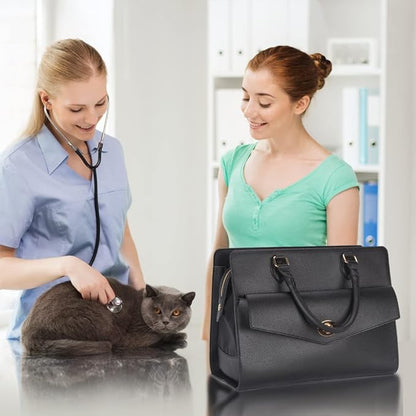 Stylish Pet Carrier Purse Leather Bag - Image 6