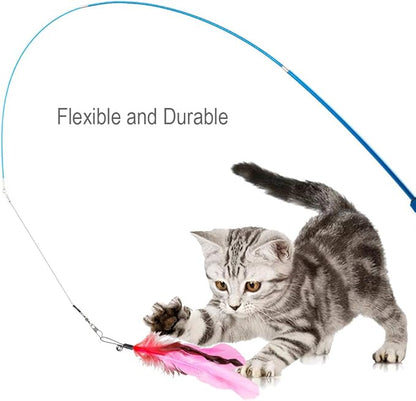 Cat Toys Feather Toy, Interactive Catcher and Funny Exercise - Image 5