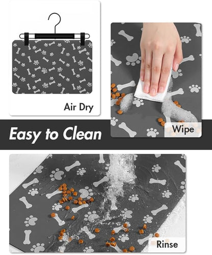 MontVoo Dog Food Mat-Pet Feeding Mat - Image 5