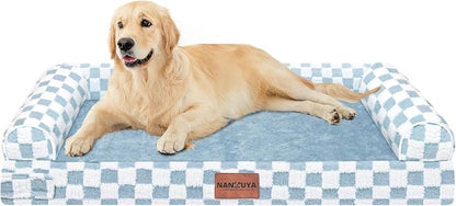 Large Dog Bed Orthopedic Washable: Beds Bolster XL Bed Medium Large Dogs Egg by Nanuya