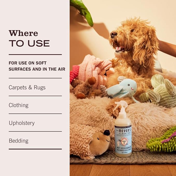 MRS. MEYER'S CLEAN DAY Pet Odor Neutralizer, Coconut Leaf Scent - Image 6