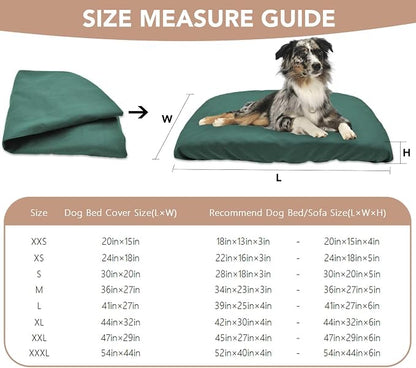 Dog Bed Cover Waterproof Replacement Machine Washable Covers - Image 4