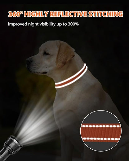 Joytale Reflective Dog Collar, Adjustable Nylon Pet Collar - Image 5