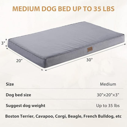 BFPETHOME Outdoor Dog Beds for Large Dogs, Waterproof Dog Bed for Medium - Image 4