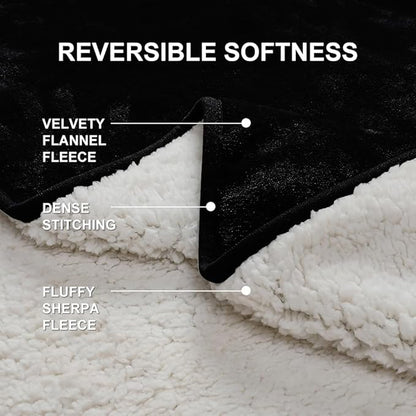 Waterproof Blanket for Beds – Ideal for Couch & Pets Splash Proof Sherpa Throw - Image 6