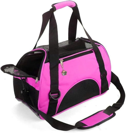 Cat Carrier, Soft-Sided Pet Travel Carrier by ZaneSun