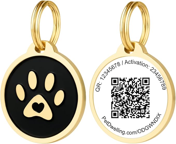 Pet Dwelling QR Code Pet ID Tag – Smart Dog & Cat ID Tags by PetDwellingSmartQRPetIDTags