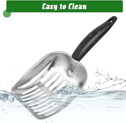 Cat Litter Scoop -Metal Cat Litter Scoop-Sturdy Mesh Scooper - Image 6
