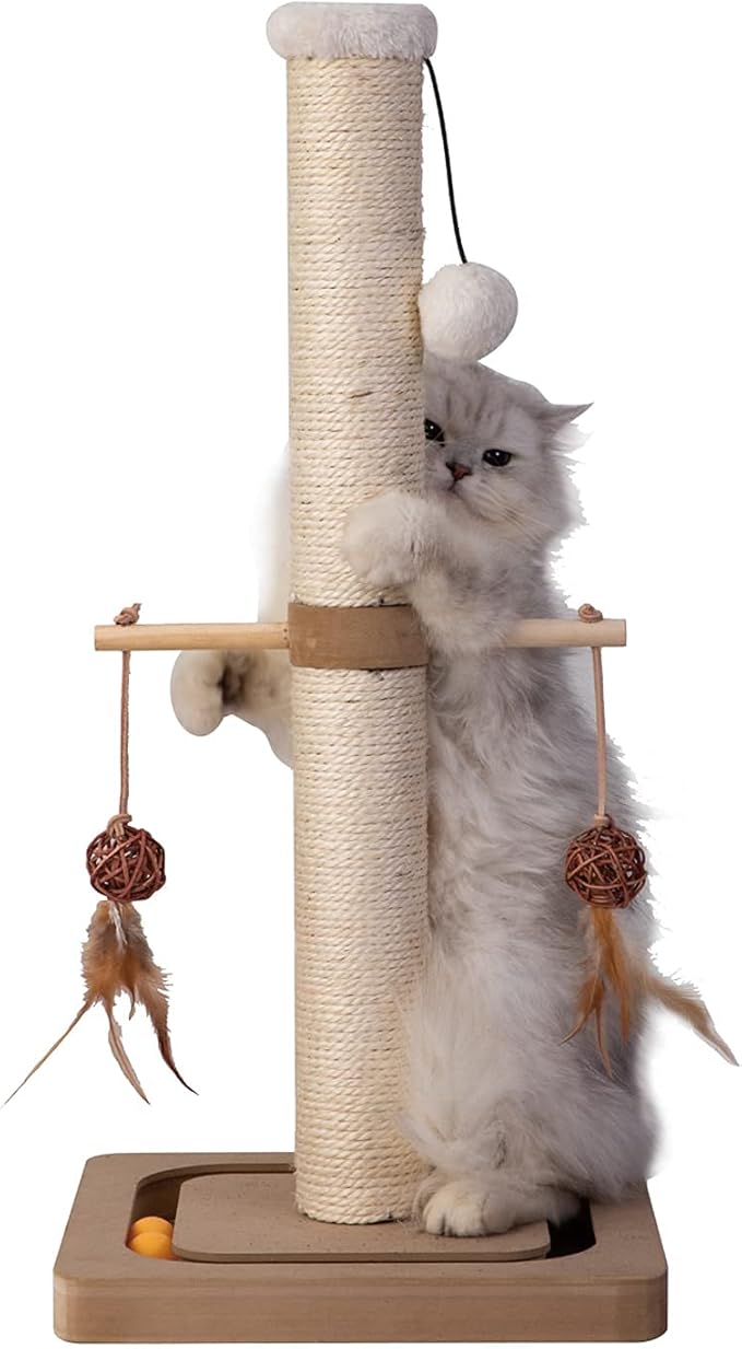 PEEKAB Cat Scratching Post Sisal Scratch Posts - Image 6