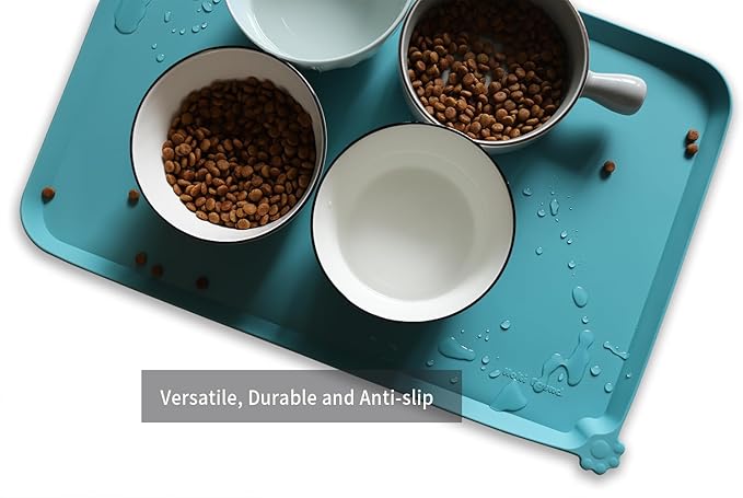Hoki Found L Silicone Pet Food Mats Tray - Image 4