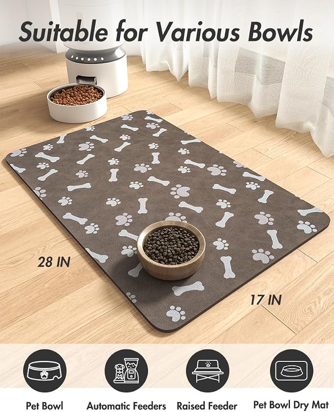 MontVoo Dog Food Mat-Pet Feeding Mat - Image 8