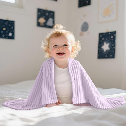 Soft Fleece Baby Blanket Ultra Cozy Baby Blankets - Image 8