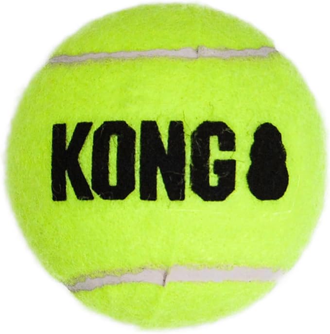 KONG Air Dog SqueakAir Dog Toy Tennis Balls - Image 4