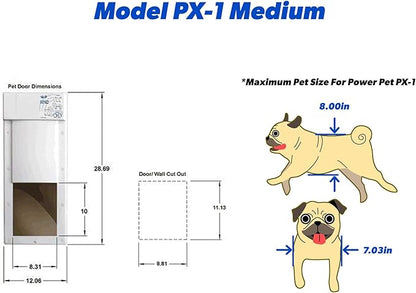 Power Pet Automatic Electronic Pet Door by High Tech Pet - Image 7