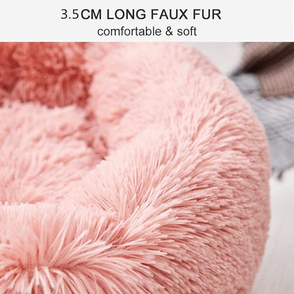 Nisrada Dog Bed for Small Medium Large Dogs, 27 inch Calming Dogs Bed, - Image 2
