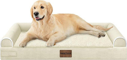 Large Dog Bed Orthopedic Washable: Beds Bolster XL Bed Medium Large Dogs Egg by Nanuya