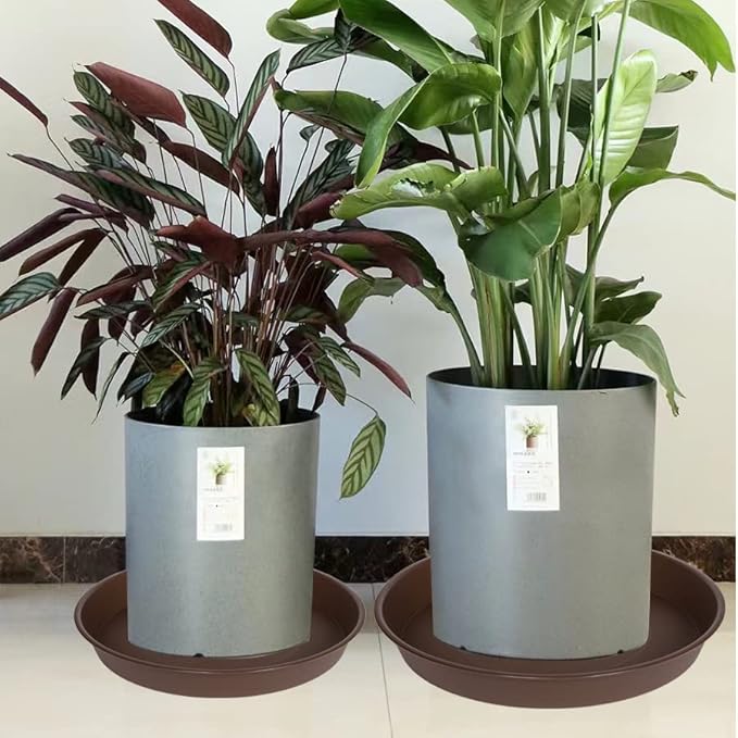 4 Pack of 16 inch Plant Saucer, Heavy Duty Round Plant Trays - Image 3