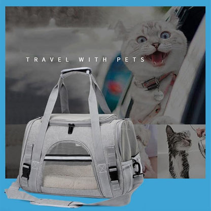 Cat Carriers, Dog Carriers, Pet Carriers – Airline-Approved Soft-Sided Bag - Image 9