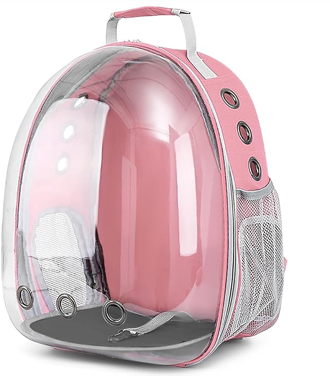 Pet Backpack Carrier, Bubble Backpack Cat Carrier, Pets and Small Dogs - Image 2