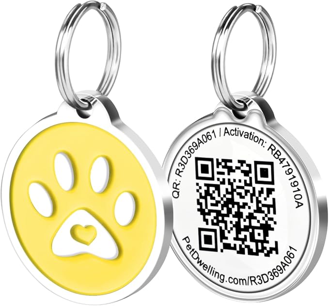 Pet Dwelling QR Code Pet ID Tag – Smart Dog & Cat ID Tags by PetDwellingSmartQRPetIDTags