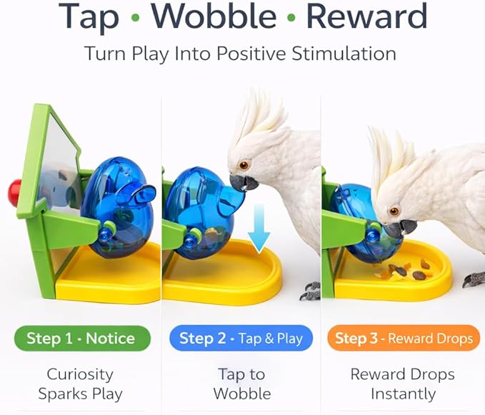 Small Pet Intelligence Growth Rotating Foraging Toy - Image 3