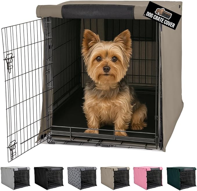 GORILLA GRIP Dog Crate Covers Compatible by GorillaGrip